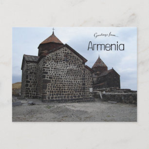 Kloster på Sevan-halvön Armenien Vykort