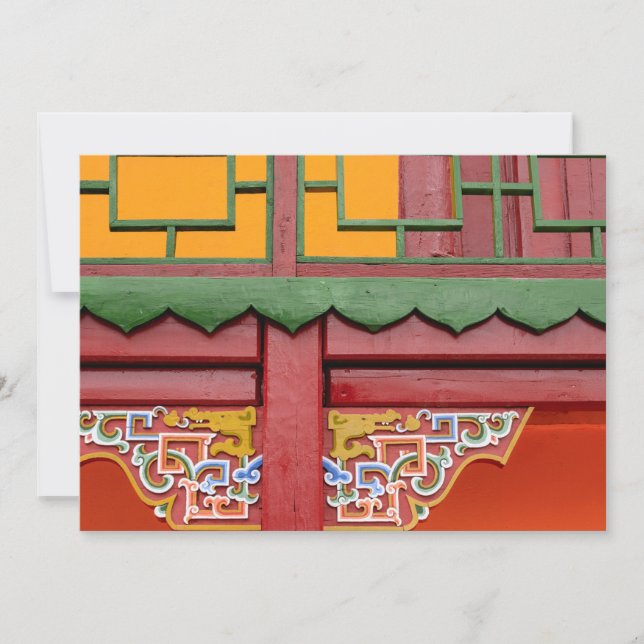 Klosterbyggnadsdetalj Kort (Framsida)