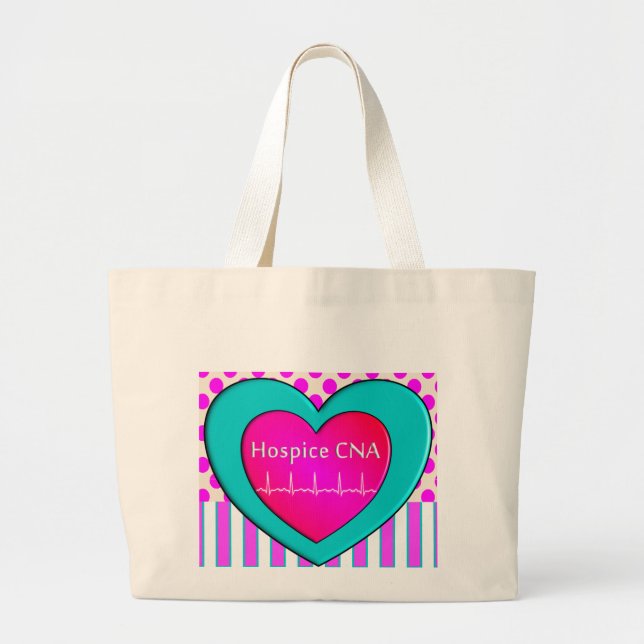 Klosterhärbärgen KAN sjukvårdassistenttotot Jumbo Tygkasse (Framsidan)