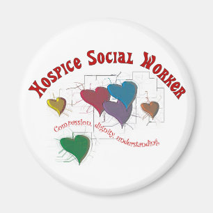 Klosterhärbärgesocialarbetaregåvor Magnet