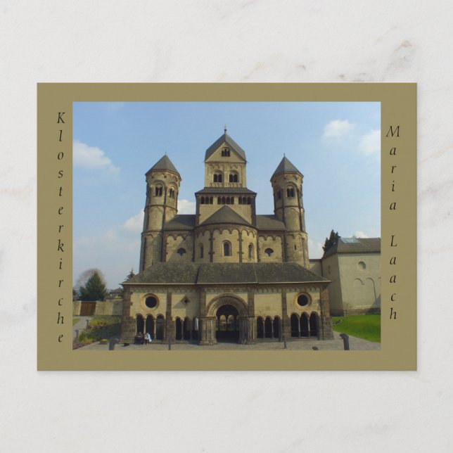 Klosterkirche Maria Laach Deutschland Vykort (Framsida)