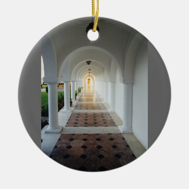 Klosterstillhet Julgransprydnad Keramik (Framsidan)