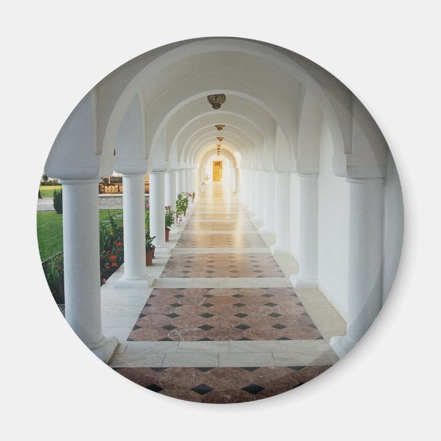 Klosterstillhet Magnet (Framsidan)
