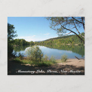Klostret Sjö, New mexico Vykort