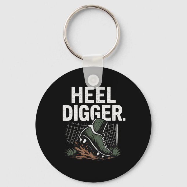 Klösulor för fotboll Heel Digger fläkthjul design  Nyckelring (Framsida)