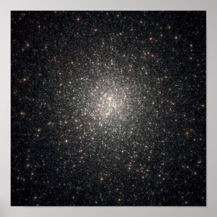 Klotformigt samla i en klunga NGC 2808 Poster