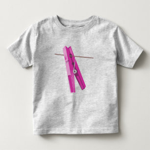 Klothespin tvättande radpeg t shirt