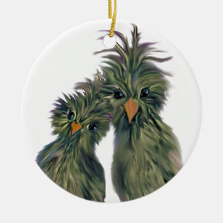 KlotterDODOlove birds Julgransprydnad Keramik
