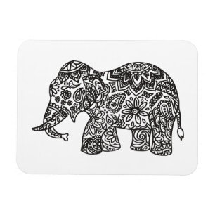 Klotterelefant Magnet