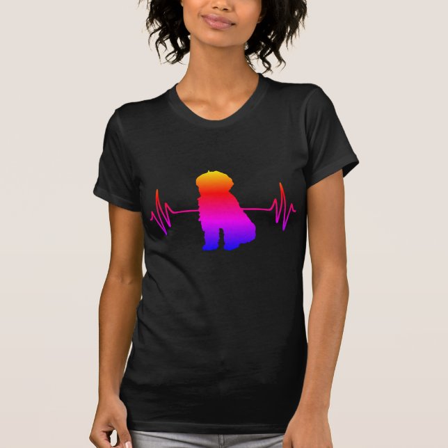 Klotterhundhjärtslag T Shirt (Framsida)