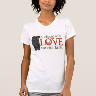 Klotterkärlek misslyckas aldrig - svart t-shirt