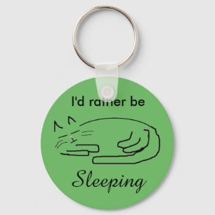 "Klotterkatt" Keychain Nyckelring