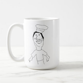 Klottermugg - han önskade precis att göra Pizza Kaffemugg