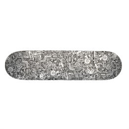 KlotterSkateboard Mini Skateboard Bräda 18,5 Cm
