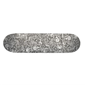 KlotterSkateboard Mini Skateboard Bräda 18,5 Cm