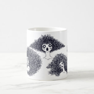 Klottra systrar kaffemugg
