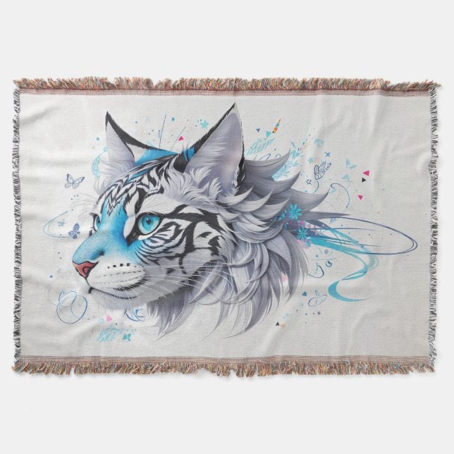 klottsymboler för tiger filt (Framsidan)