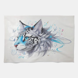 klottsymboler för tiger kökshandduk