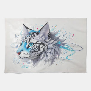 klottsymboler för tiger kökshandduk