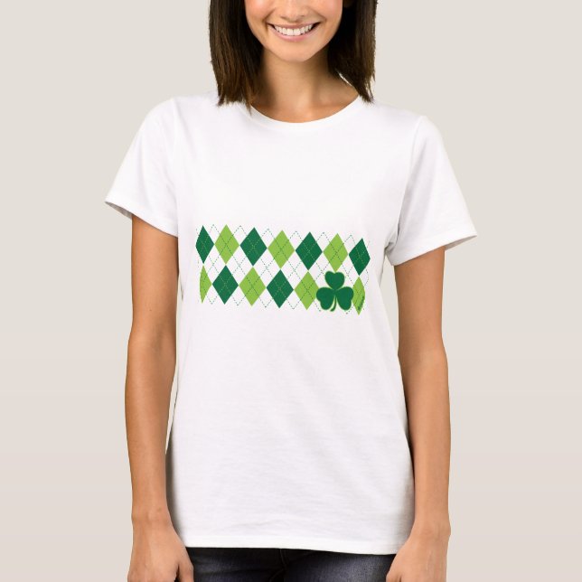 Klöver Argyle Tee Shirt (Framsida)