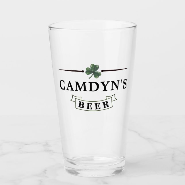 Klöver Beer Banner Glaskopp (Framsida)