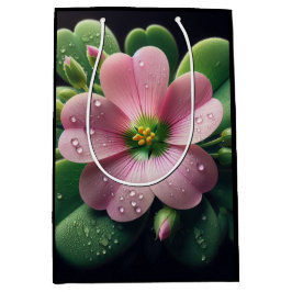 Klöver Blommigt Rosa och Grönt Oxalis