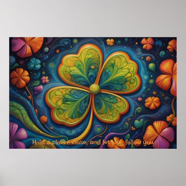 Klöver Charm: A Journey of Tur Poster (Framsidan)