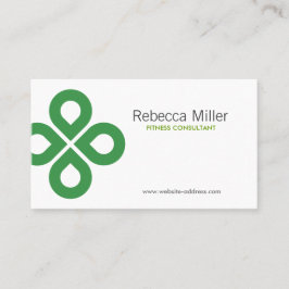 KLÖVER DESIGN i GRÖNT Visitkort