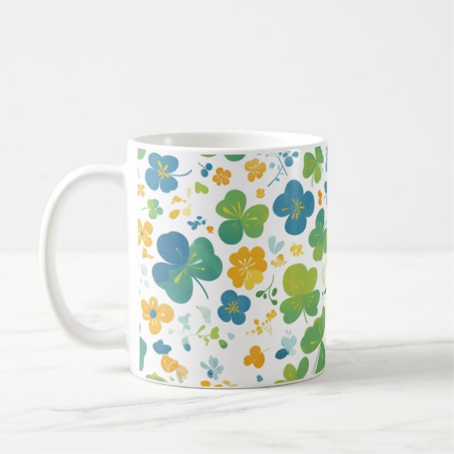 Klöver Fält Delight Kaffemugg (Vänster)