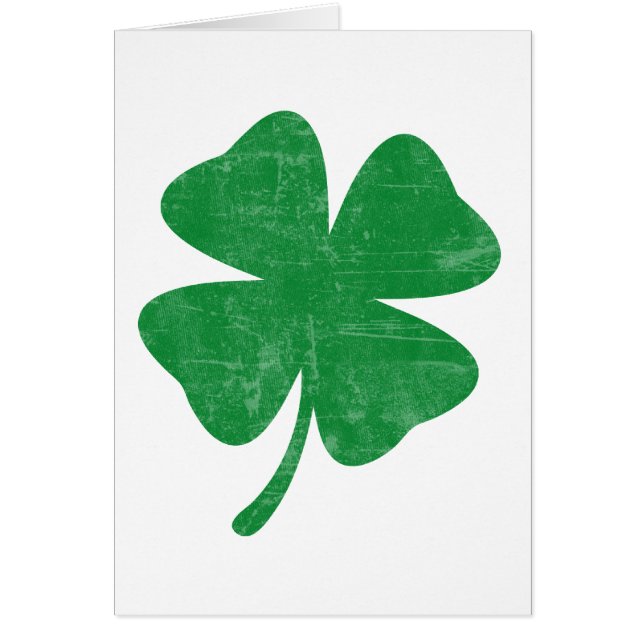 Klöver Hälsningskort (Framsidan)