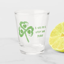 Klöver Heart Shot glass