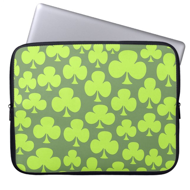 Klöver Laptop Fodral (Framsidan)