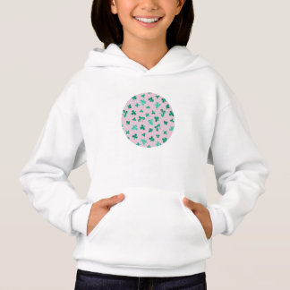 Klöver Löv Girls' Pullover Hoodie T-shirt