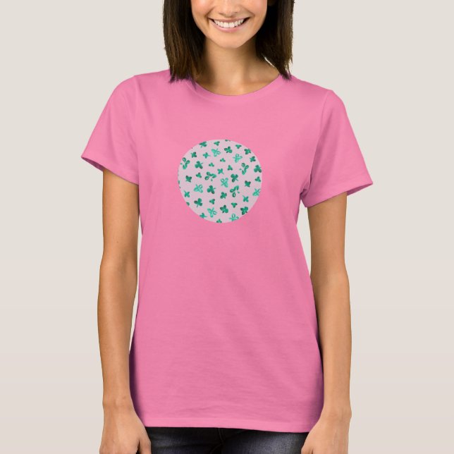 Klöver Lövs Women's Favorite Jersey T-Shirt (Framsida)
