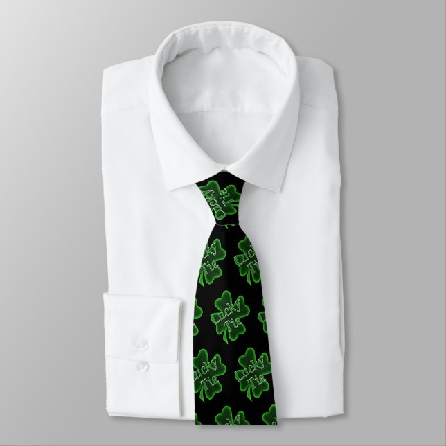 Klöver Lucky Tie - St. Patrick's Day Slips (Bunden)