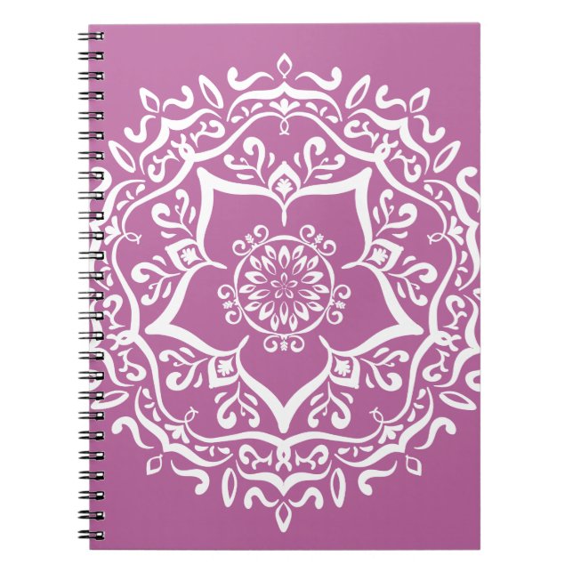 Klöver Mandala Anteckningsbok (Framsidan)