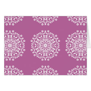 Klöver Mandala Hälsningskort