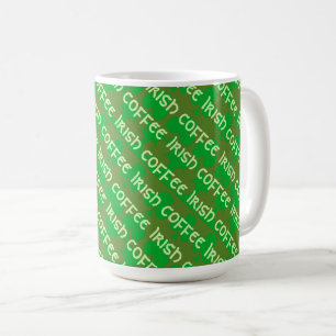 Klöver Mönster Kaffemugg
