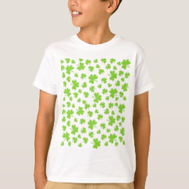 klöver mönster Lucky Little One T Shirt