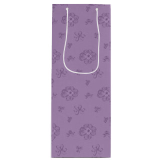 Klöver Mute Lila Gift Bag med fyra Löv