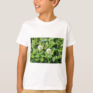 Klöver och blommor t shirt