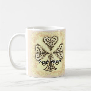Klöver poker kaffemugg