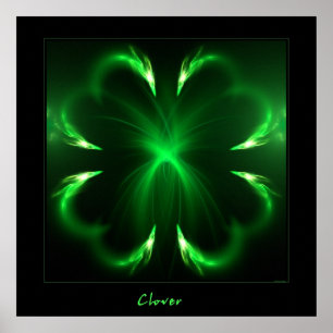 Klöver Poster