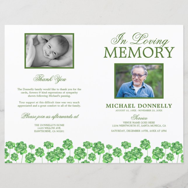 Klöver-programmet för budgetens allmänna serviceor (Framsida)