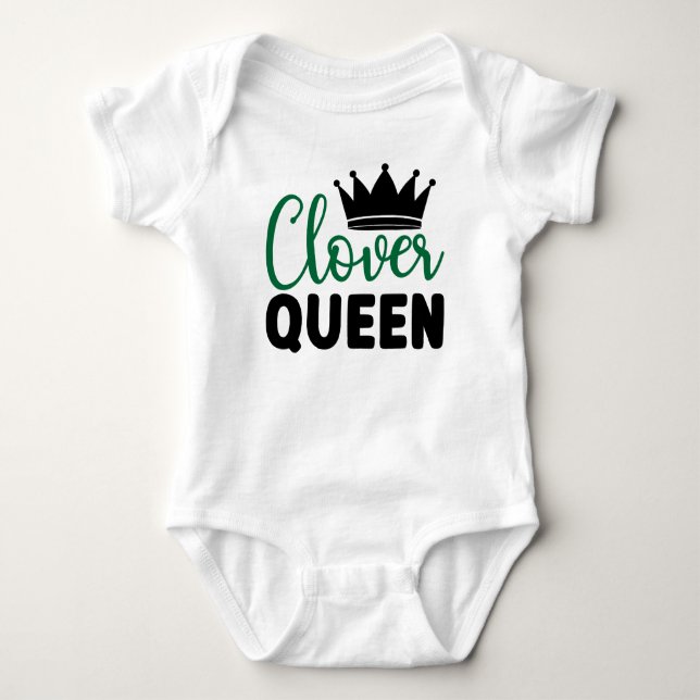 Klöver Queen Charm Design-60278 T Shirt (Framsida)