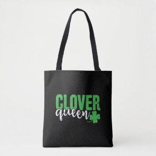 Klöver Queen St. Patricks Day Tygkasse