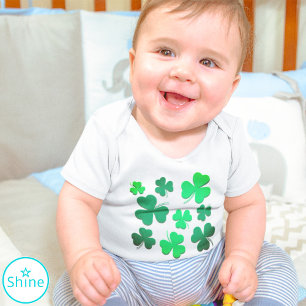 Klöver Shamrock Ireland St patricks day T Shirt