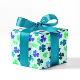 Klöver Shamrock Irish Birthday Irish Party Coloful Presentpapper