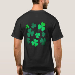 Klöver Shamrock Irish Grönt Vår St patricks day T Shirt