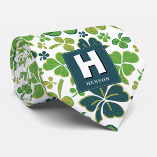 Klöver Shamrock Monogrammed St. Patrick's Day Slips